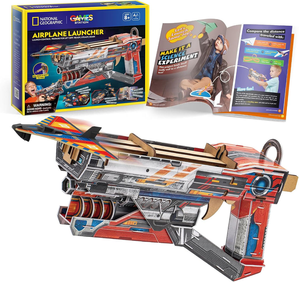 National Geographic National Geographic Airplane launcher toy