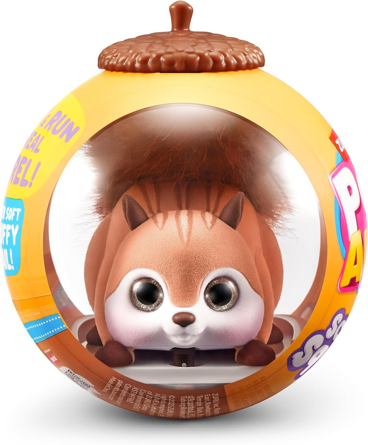 PETS ALIVE-SCURRY AND RUN-SERIES 1-SQUIRREL-CAPSULE