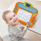 Winfun Write 'N Draw Learning Board | Educational Toy with Drawing Pad, LCD Screen, Alphabet, Numbers, Spelling, Learning Tool & Music Modes | Interactive Educational Toy for Kids Ages 2 Years+