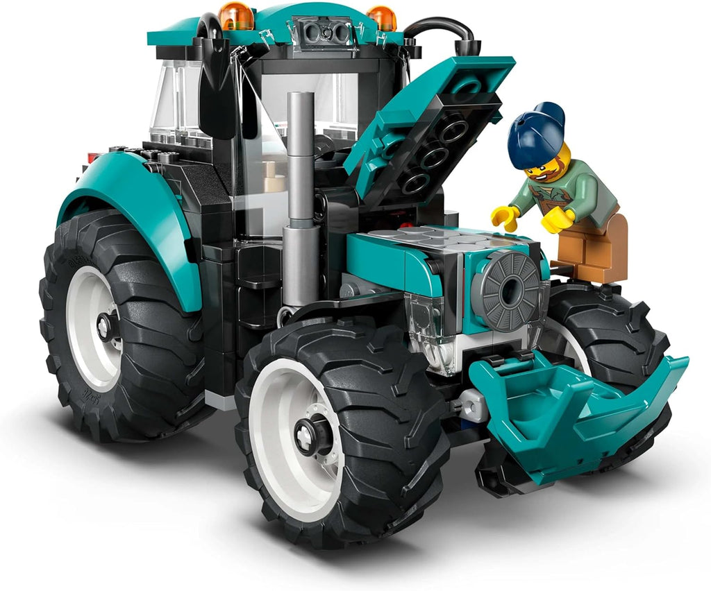 Lego 60498 City Tractor Toy, Birthday Present, Blocks, Educational, Boys, Girls, Children, 6, 7, 8, 9, Vehicle, Car
