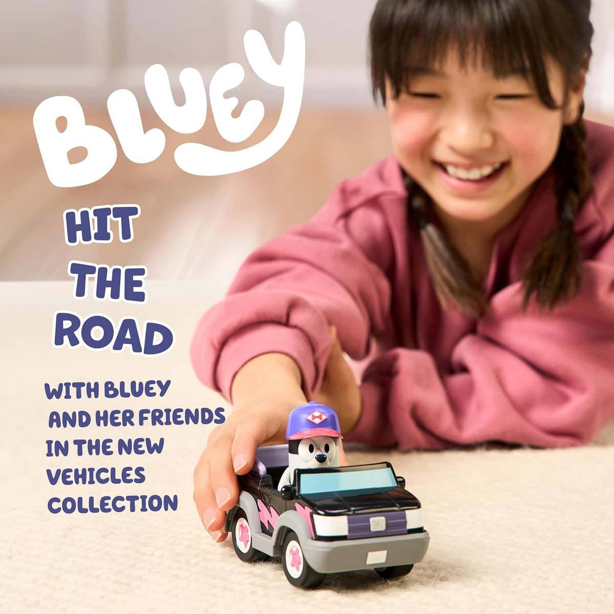 Bluey S13 Basic Vehicle Pizza Girls & Muffin