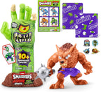Smashers Horror House Dissect Skeleton Hand Playset with Over 10 Surprises, Build and Create Monster Figures, Slime