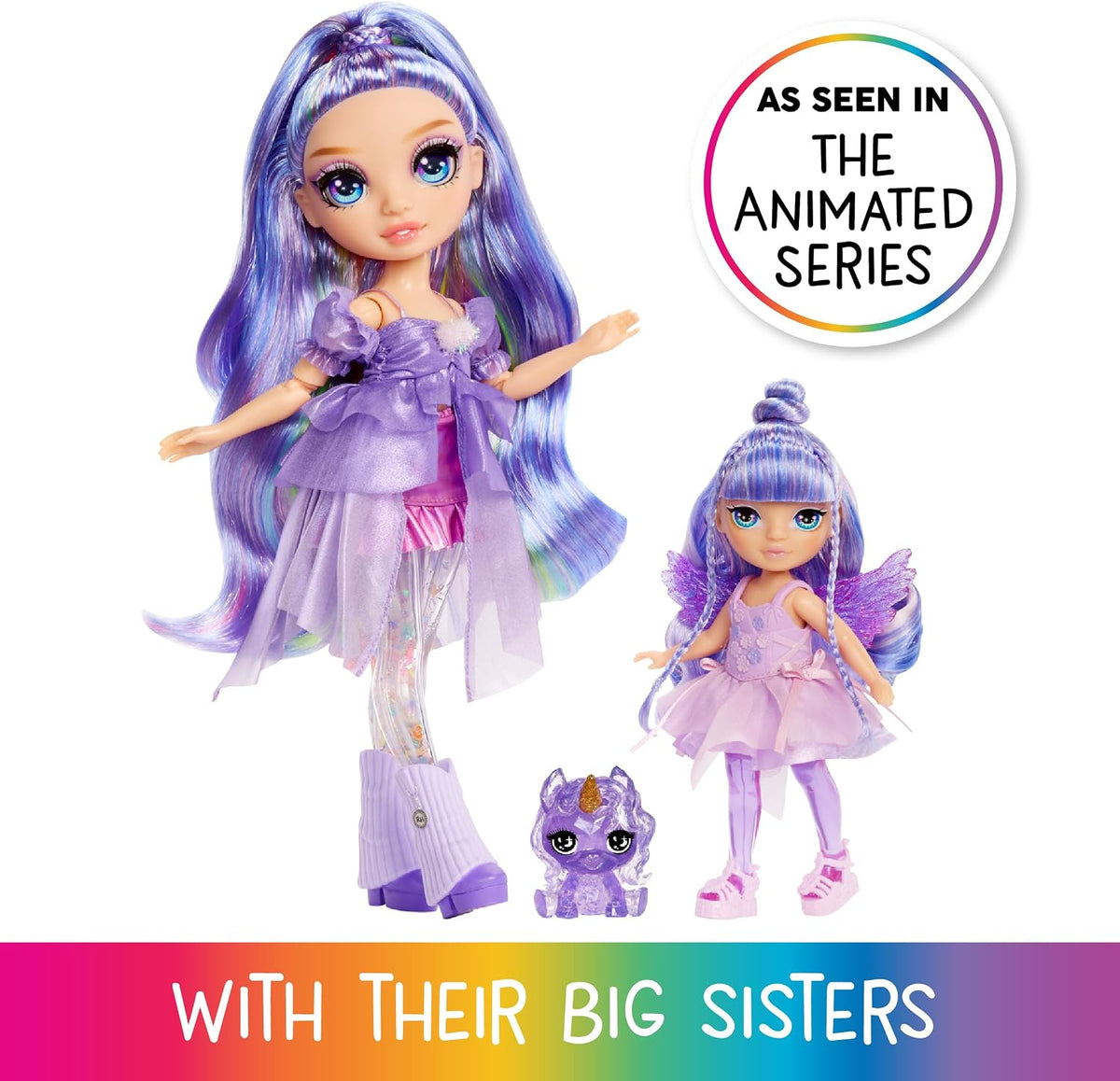 RAINBOW HIGH Littles Rainbow Fantasy Fairies & Pet