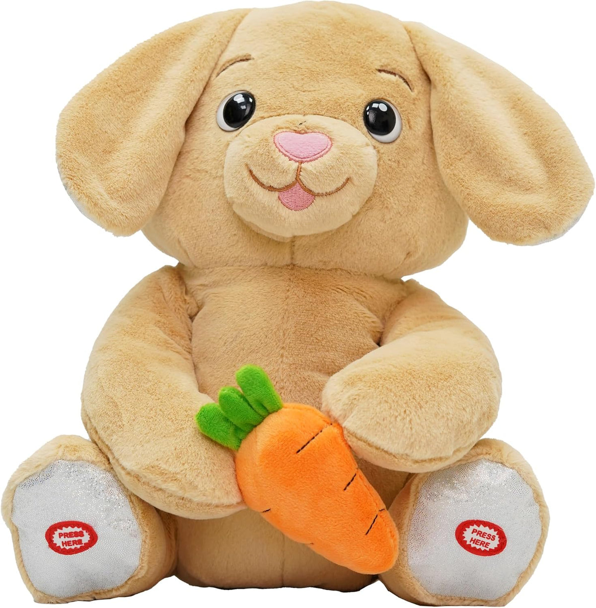 MiniMelody Peekaboo Nibbles the Bunny Interactive Plush Toy with Music & Talking