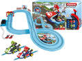 Carrera FIRST Mario vs Luigi Slot Car Racing Set (2.4m) I Battery