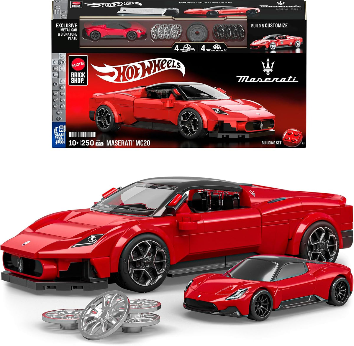 Mattel Brick Shop Hot Wheels Speed Camaro