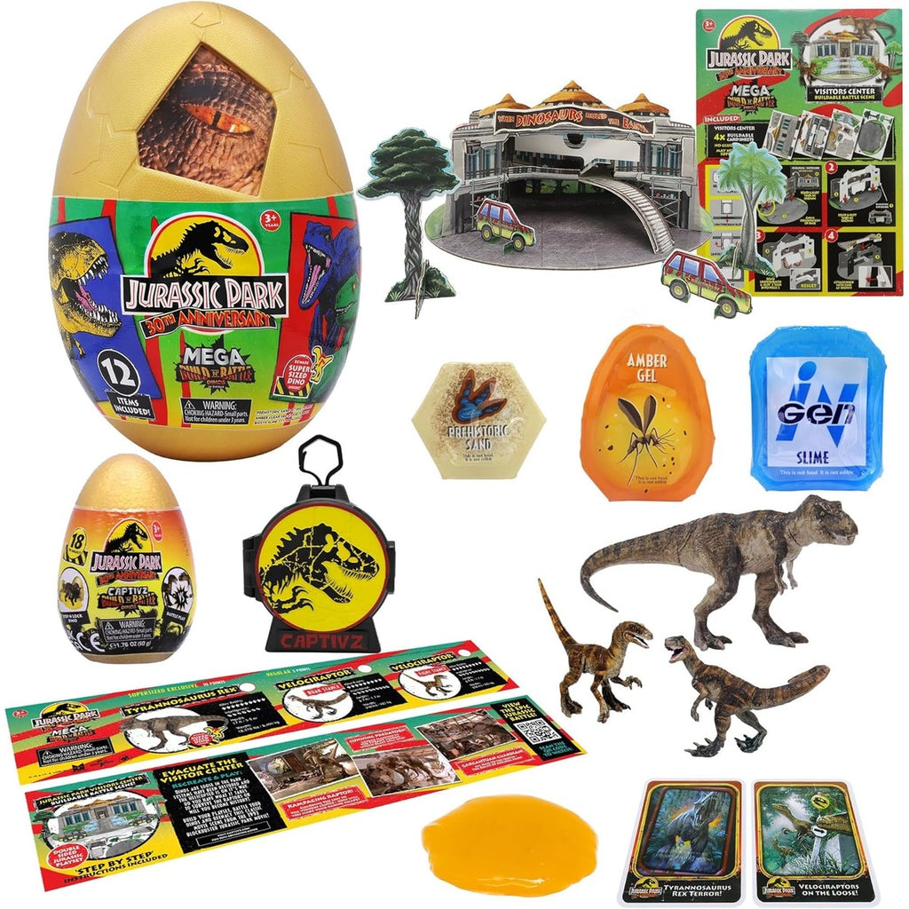 CAPTIVZ Jurassic Park 30thAnniversary MEGA Egg