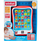 winfun I-Fun Pad Colourful Interactive Keypad Teaches Letters