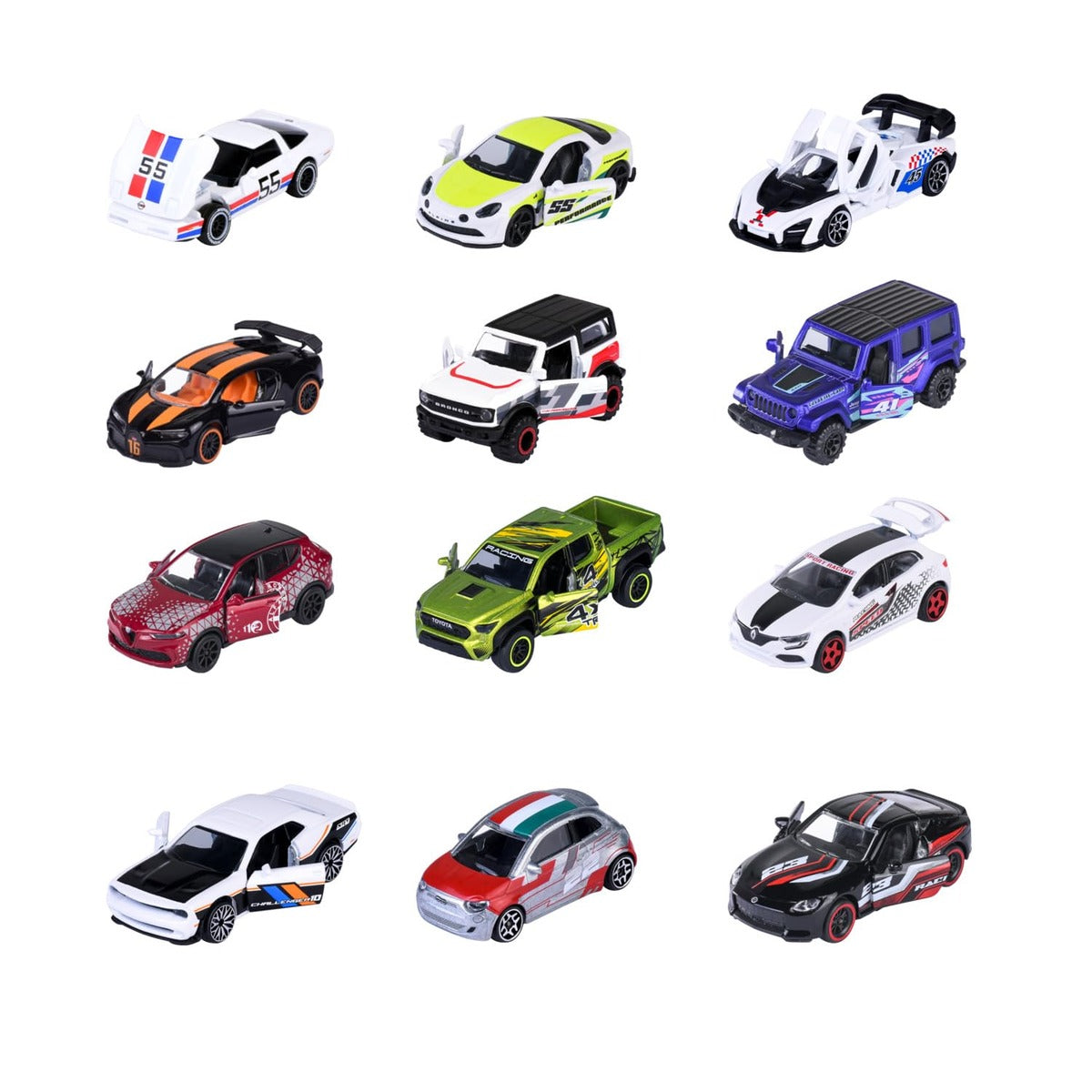 Majorette Racing Premium Cars - Random Selection from 1 of 12 Different Toy Cars