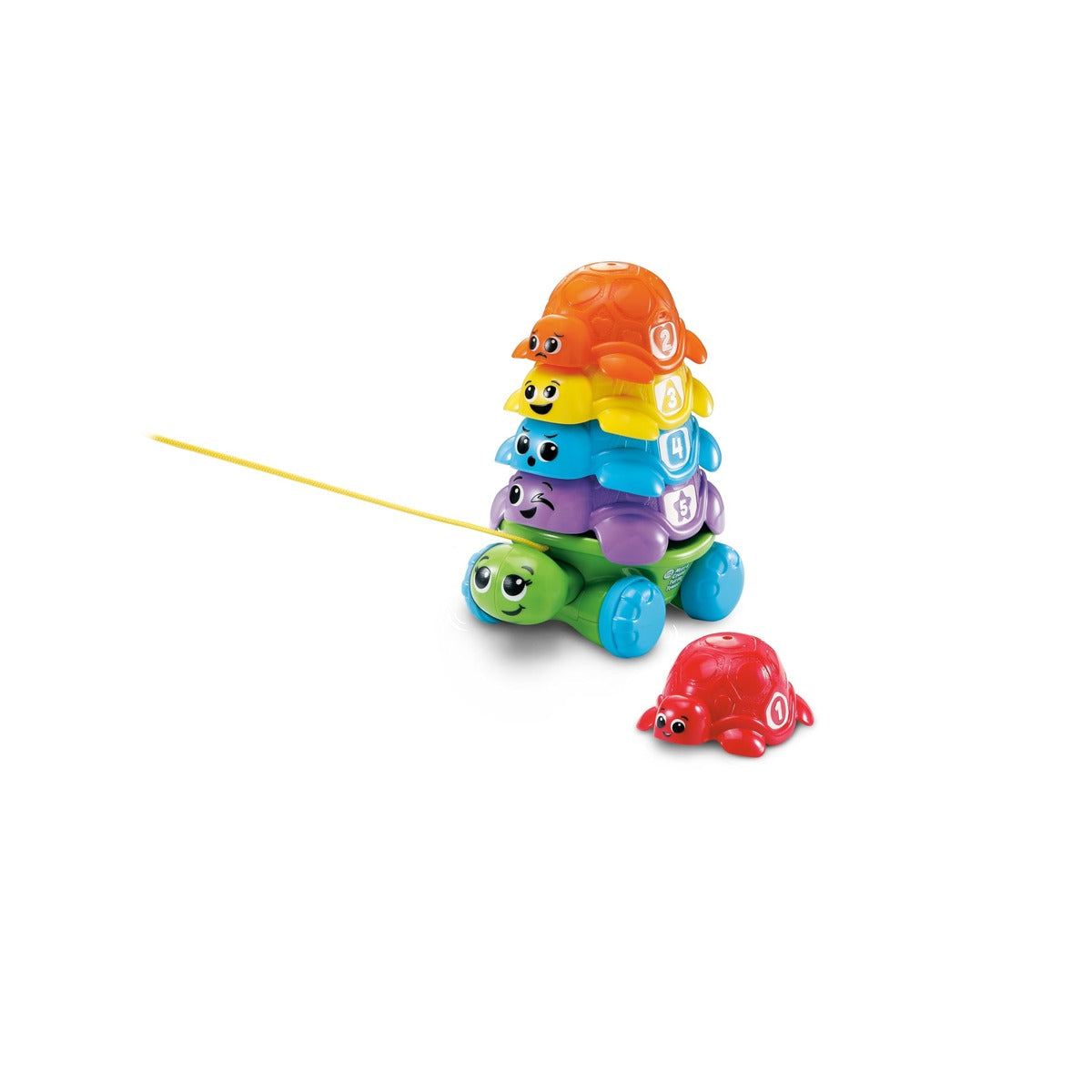 Leapfrog Nest & Count Turtle Tower, Pull Along