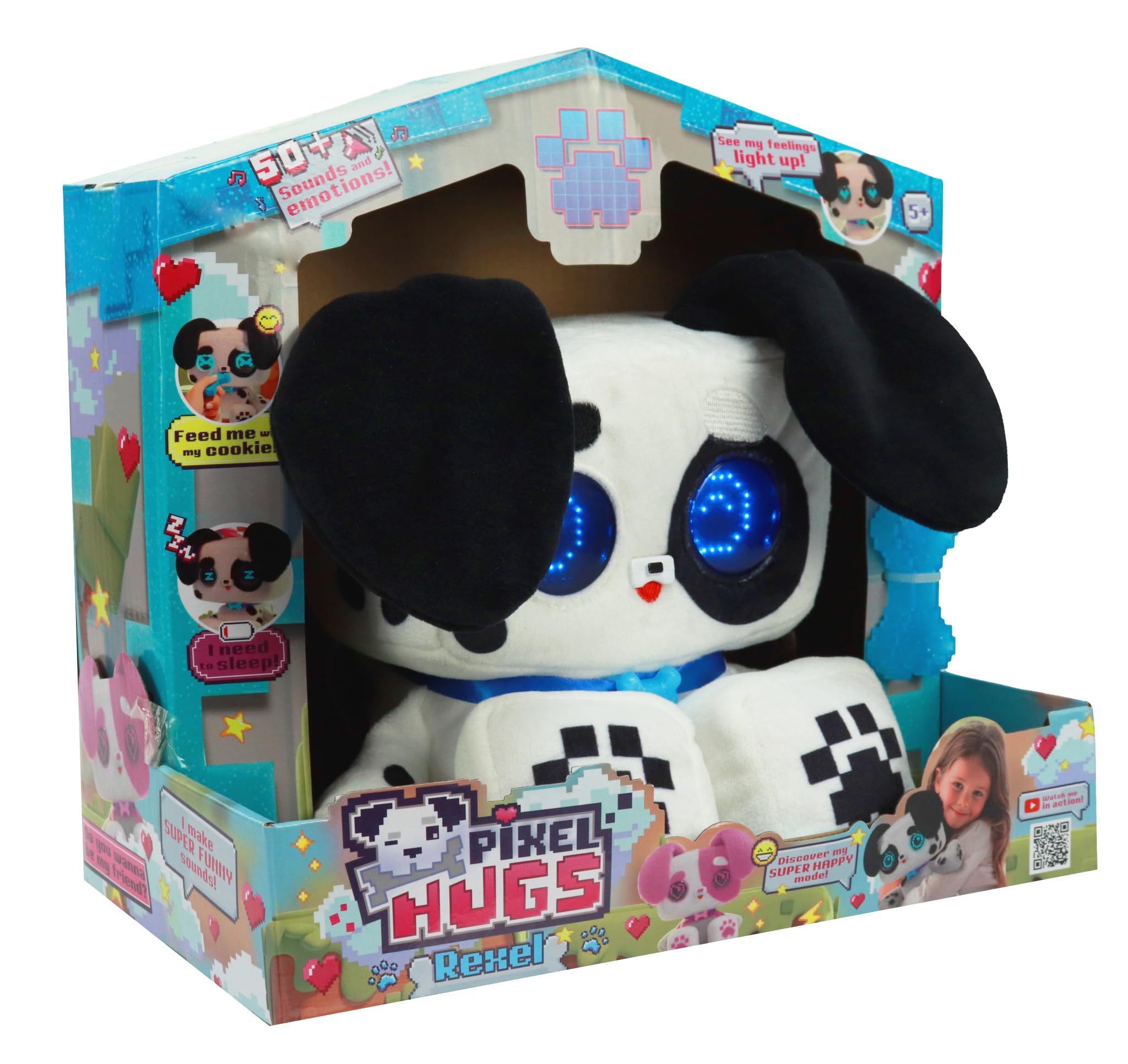 PIXEL HUGS Electronic Plush