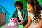PIXEL HUGS Interactive Plush Puppy in Pink