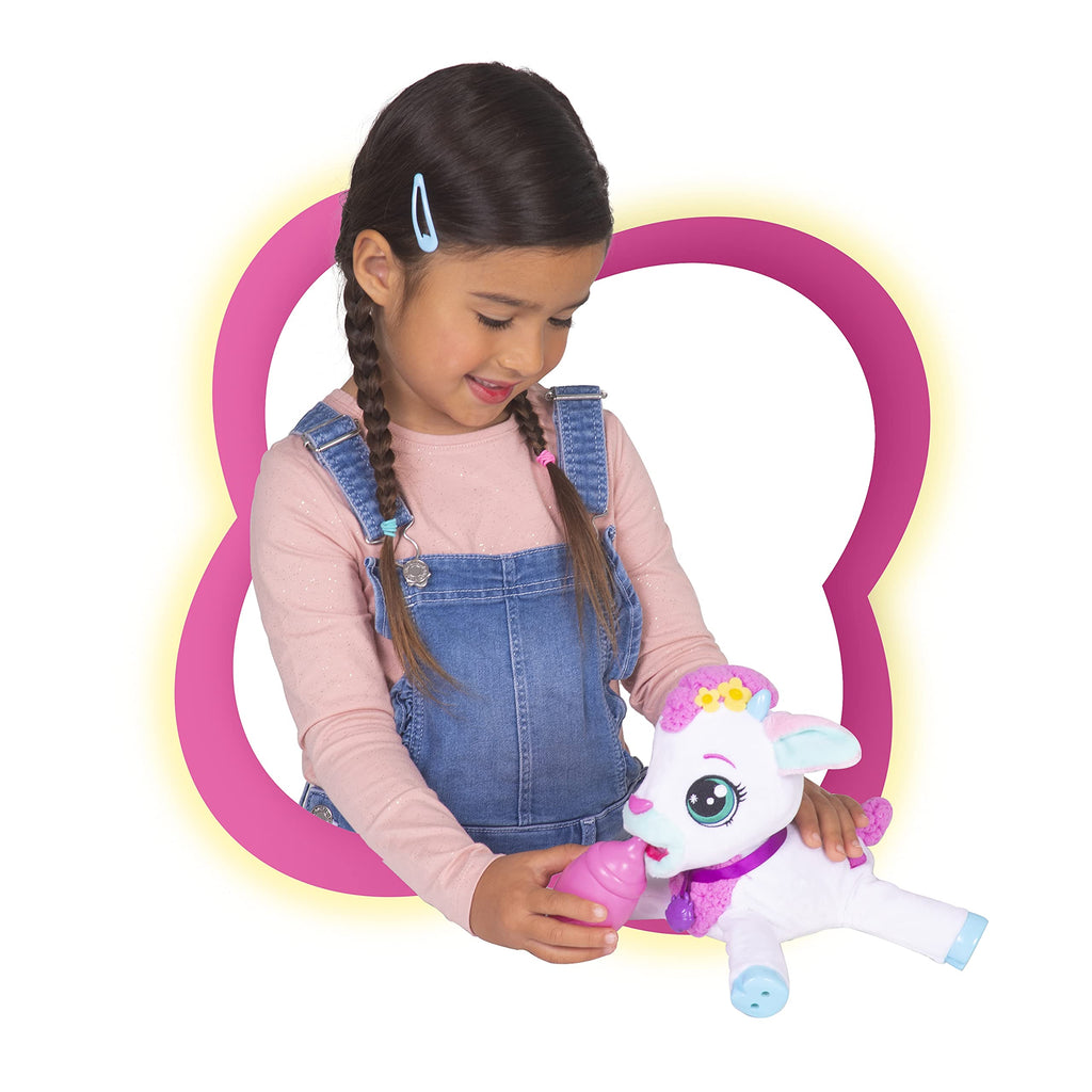 Club Petz Milky Baby Goat - +30 Realistic Sounds, 4 Accessories, Multicolor, 81321