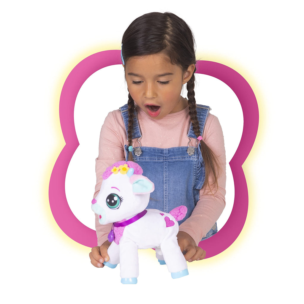 Club Petz Milky Baby Goat - +30 Realistic Sounds, 4 Accessories, Multicolor, 81321