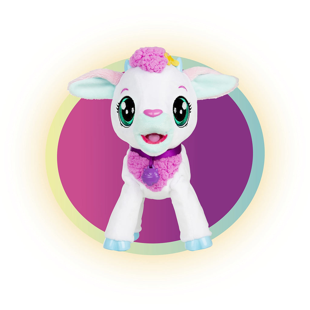 Club Petz Milky Baby Goat - +30 Realistic Sounds, 4 Accessories, Multicolor, 81321