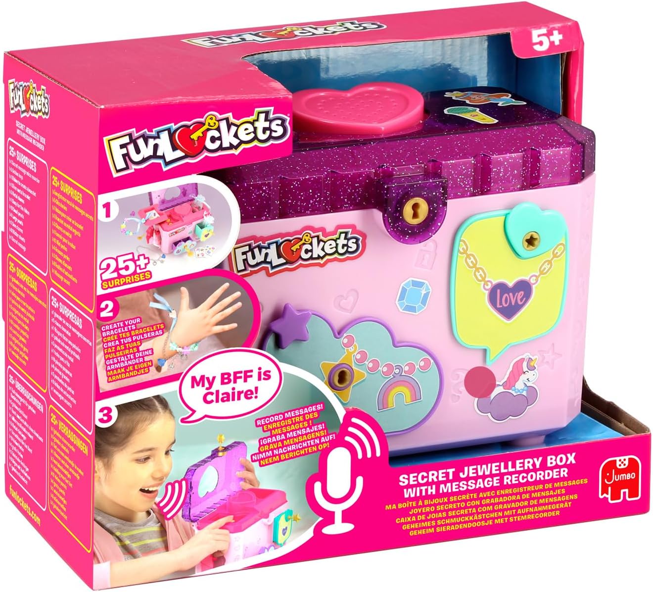 Electronic Jewellery Box with Voice Recorder