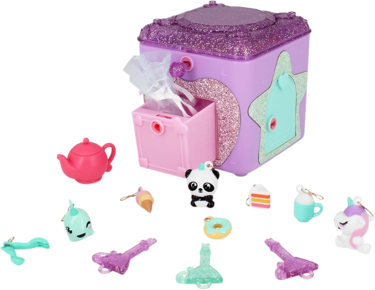 Taldec S19200 Funlockets Secret Box with 3D Charms (Random Model), 4 Years