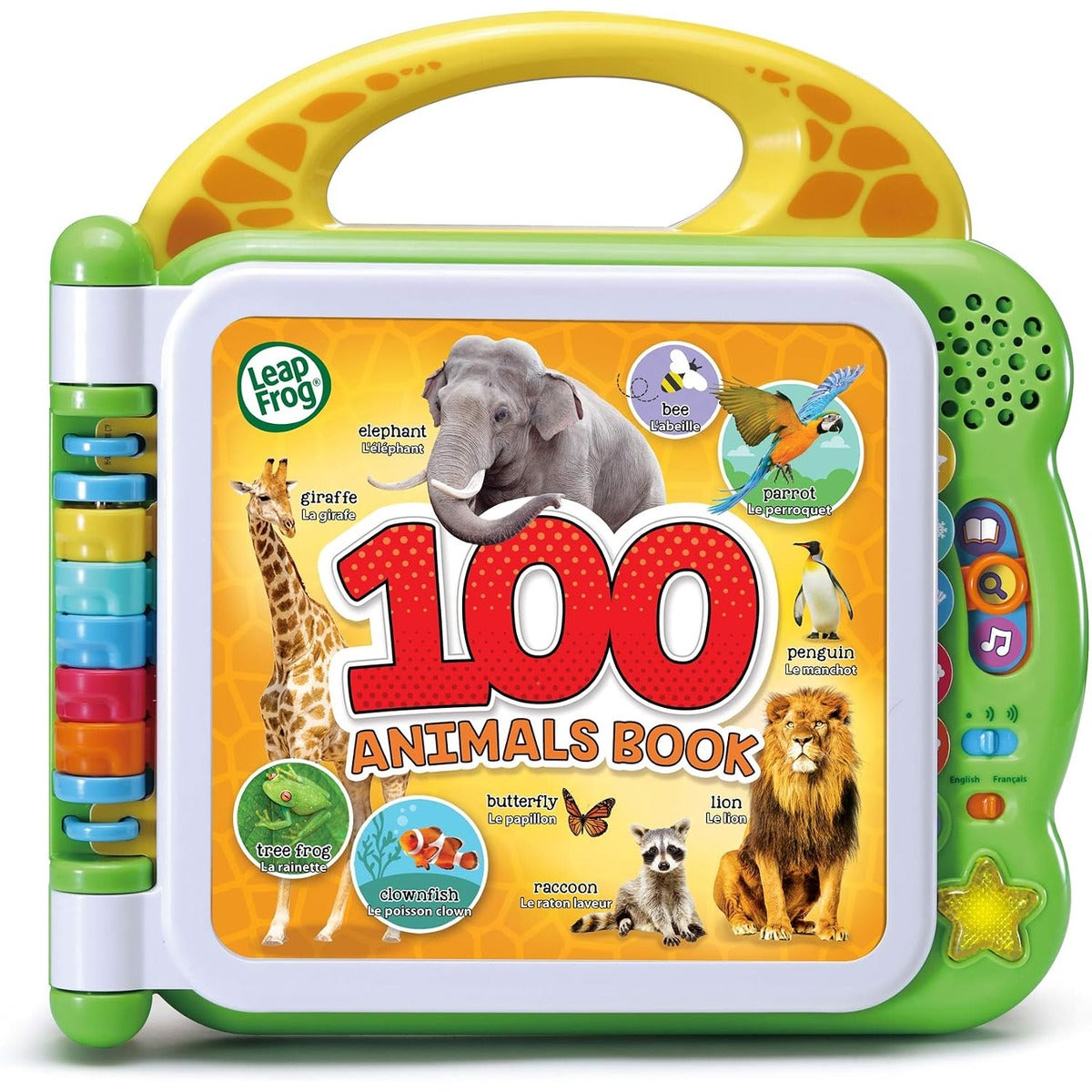 LeapFrog Learning Friends 100 Words Book, Bilingual Educational Book for Kids with Arabic & English Words, Interactive Sound Toy to Boost Language Skills, Ideal for Boys and Girls Ages 1 to 4 Years