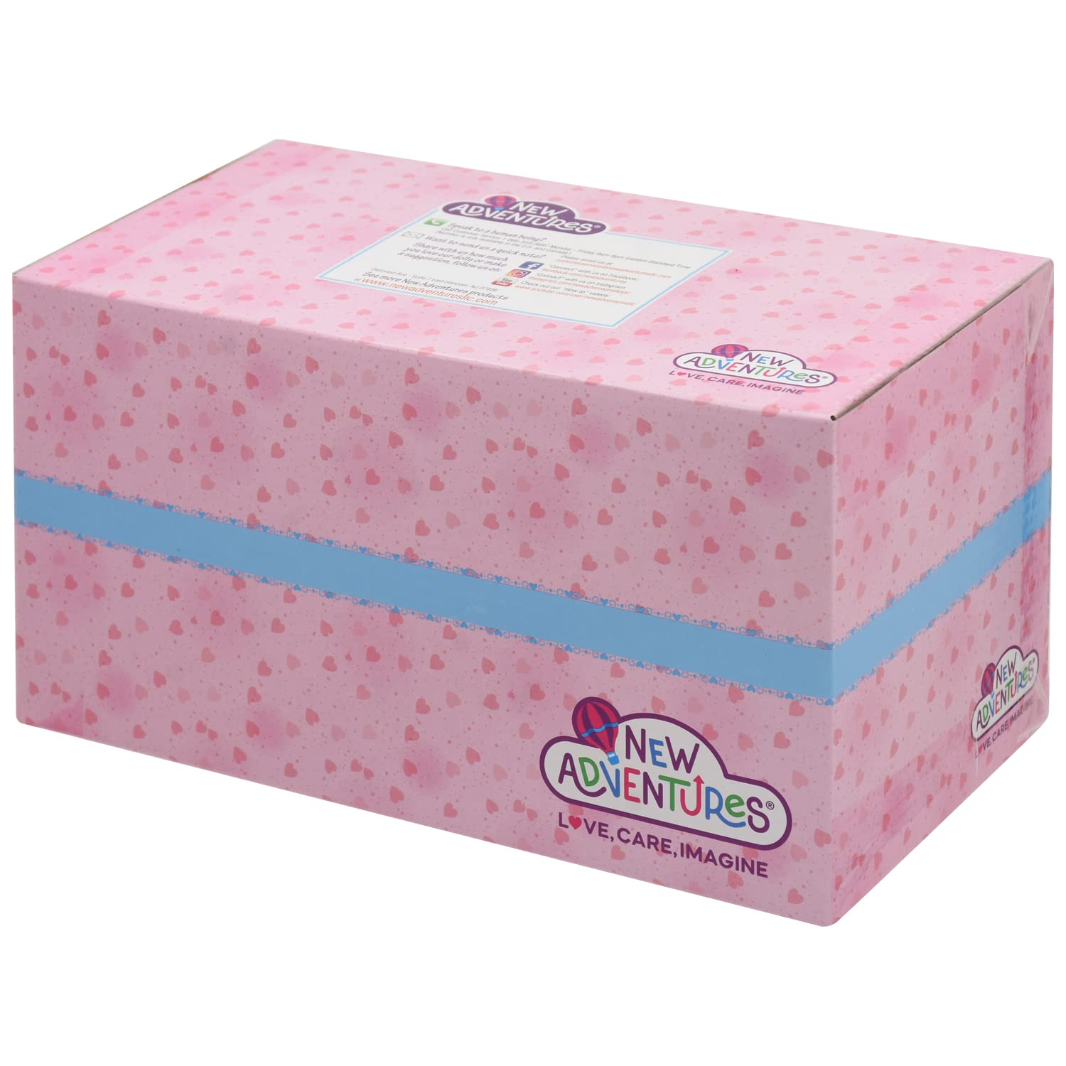New Adventures Magic Nursery 8" Tote Along Baby Doll