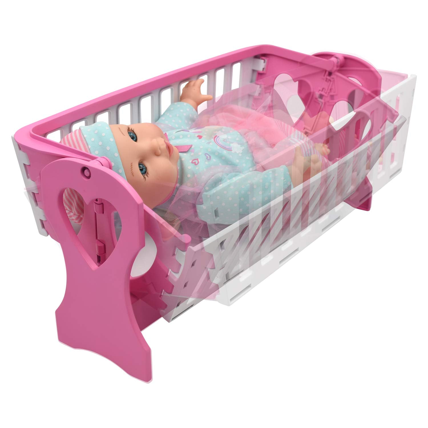 2 in 1 Cradle N Carrier 12” Doll