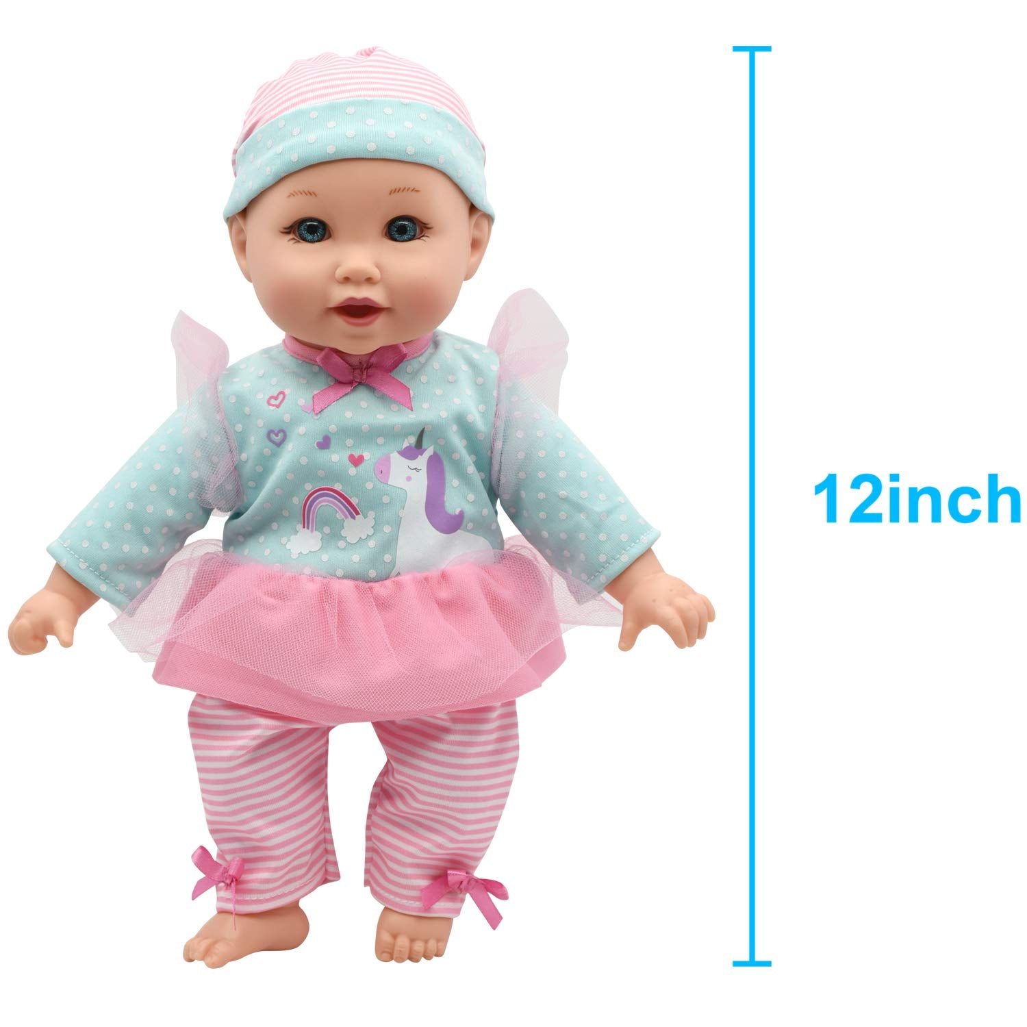 2 in 1 Cradle N Carrier 12” Doll
