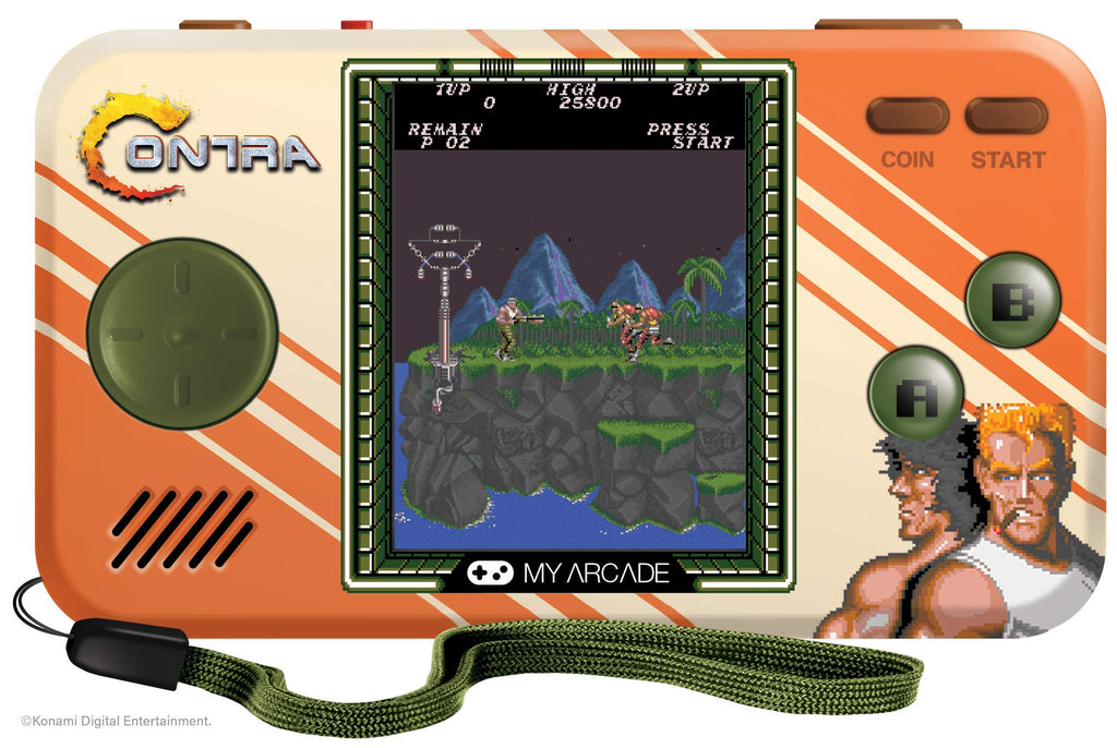 My Arcade Contra Pocket Player-2-in1, Contra and Super Contra