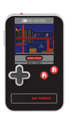 My Arcade Go Gamer Classic-RED: Portable Electronic Game Console with
