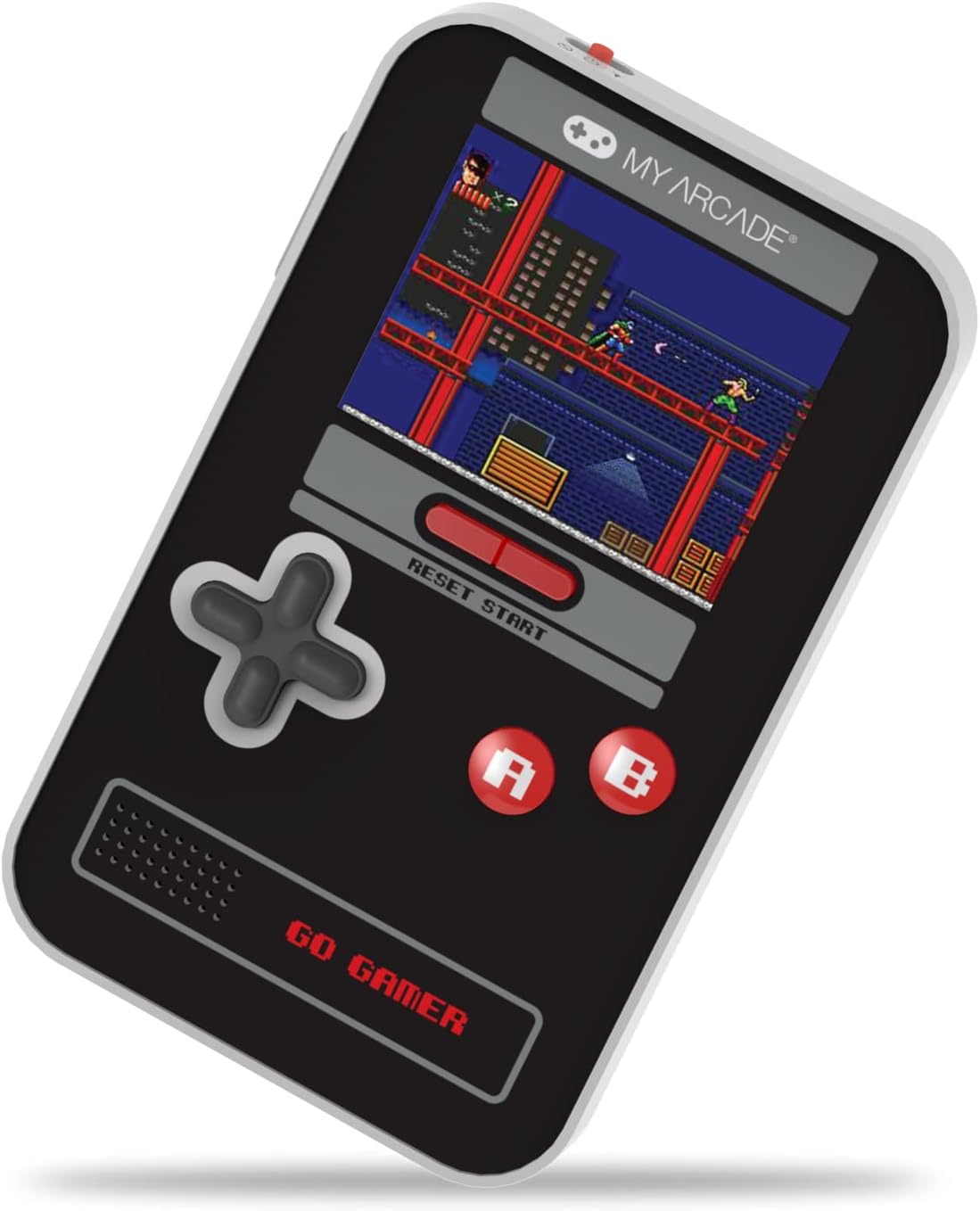 My Arcade Go Gamer Classic-RED: Portable Electronic Game Console with