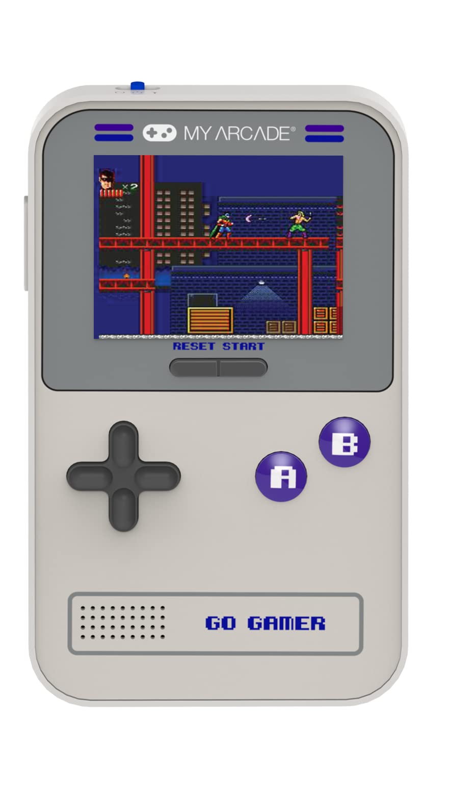 My Arcade Go Gamer Classic-Purple: Portable Electronic Game Console