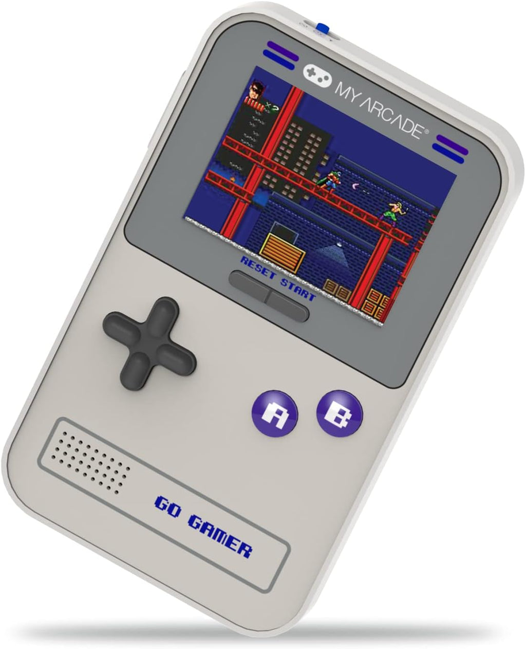 My Arcade Go Gamer Classic-Purple: Portable Electronic Game Console