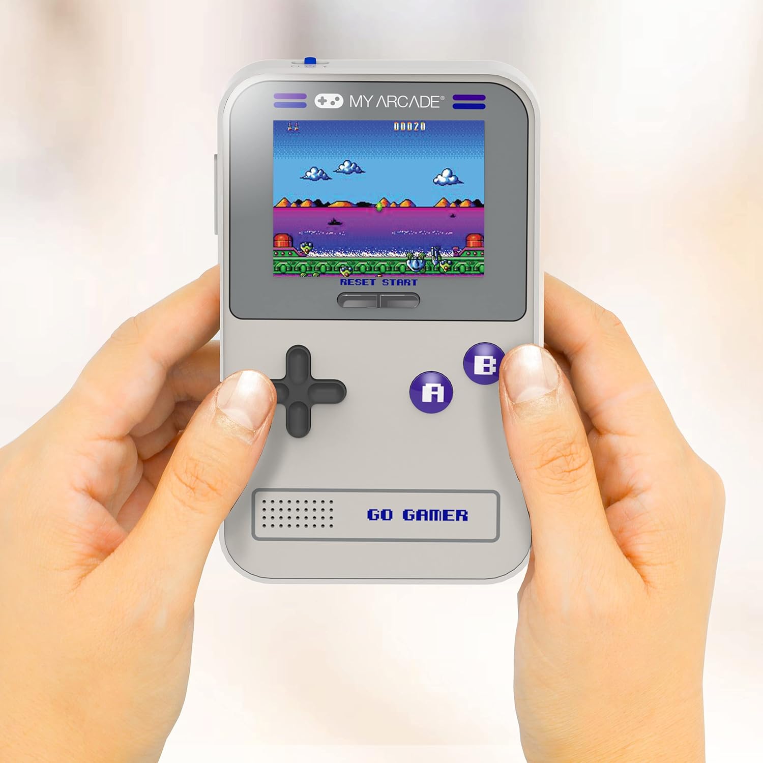 My Arcade Go Gamer Classic-Purple: Portable Electronic Game Console