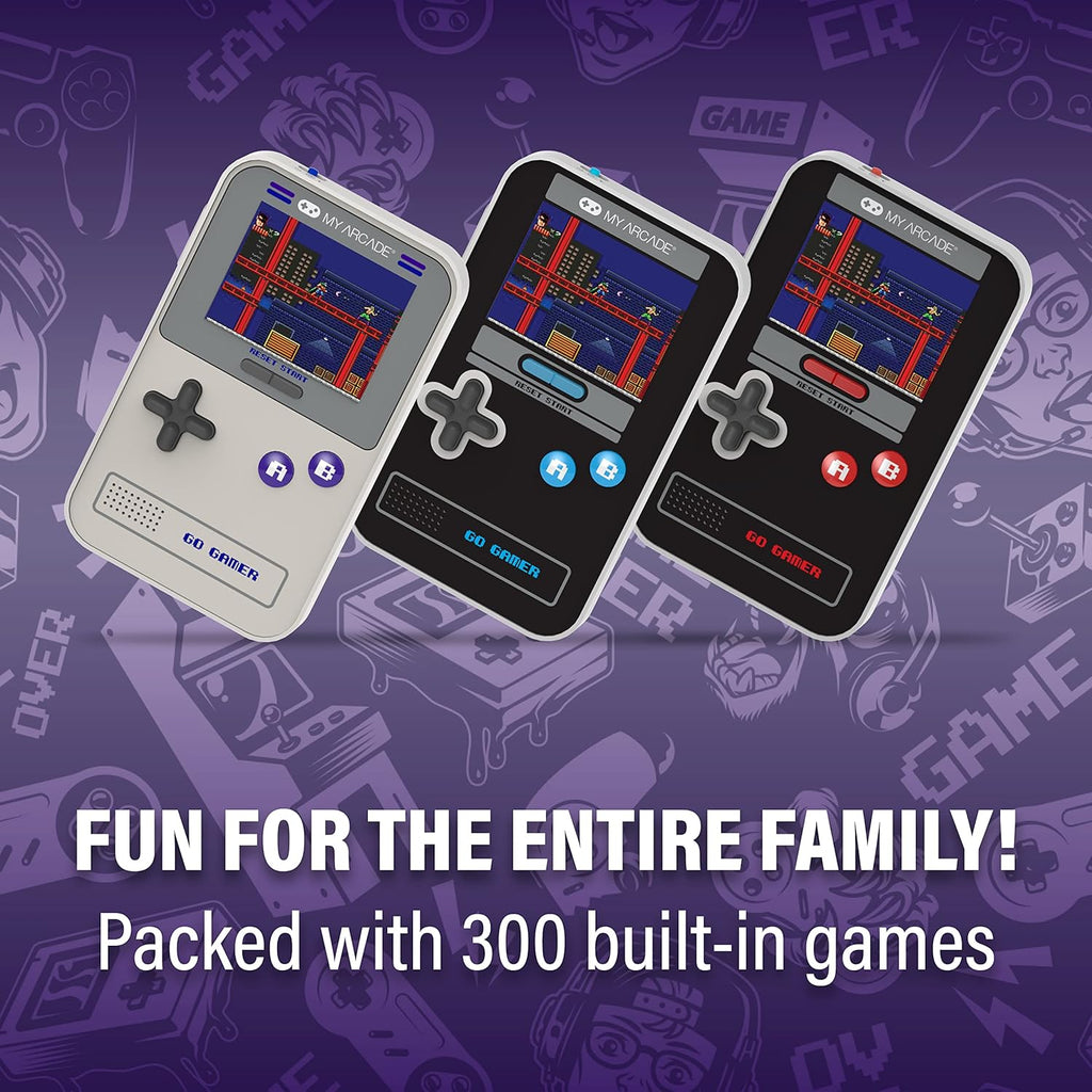 My Arcade Go Gamer Classic-Blue: Portable Electronic Game Console with