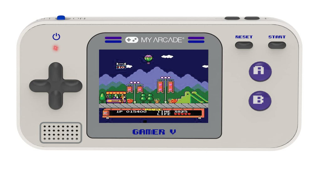 My Arcade Gamer V Classic-Purple: Portable Gaming System with 220 Games