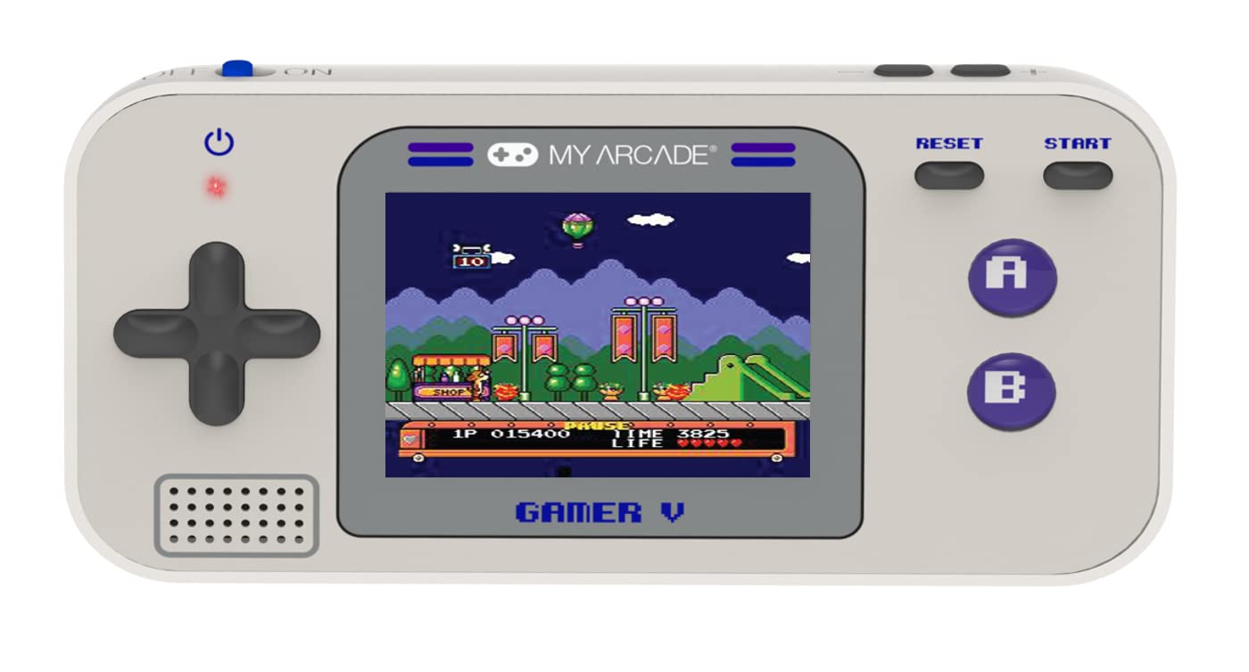 My Arcade Gamer V Classic-Purple: Portable Gaming System with 220 Games