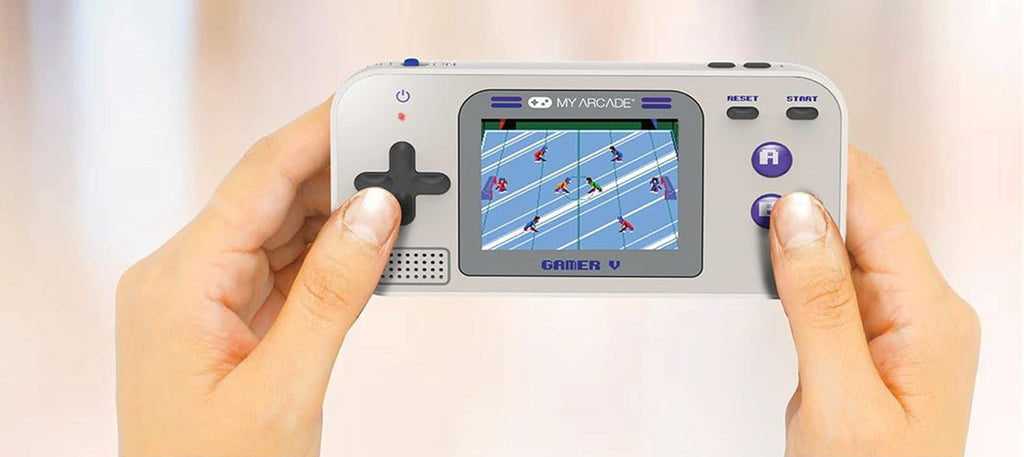 My Arcade Gamer V Classic-Purple: Portable Gaming System with 220 Games