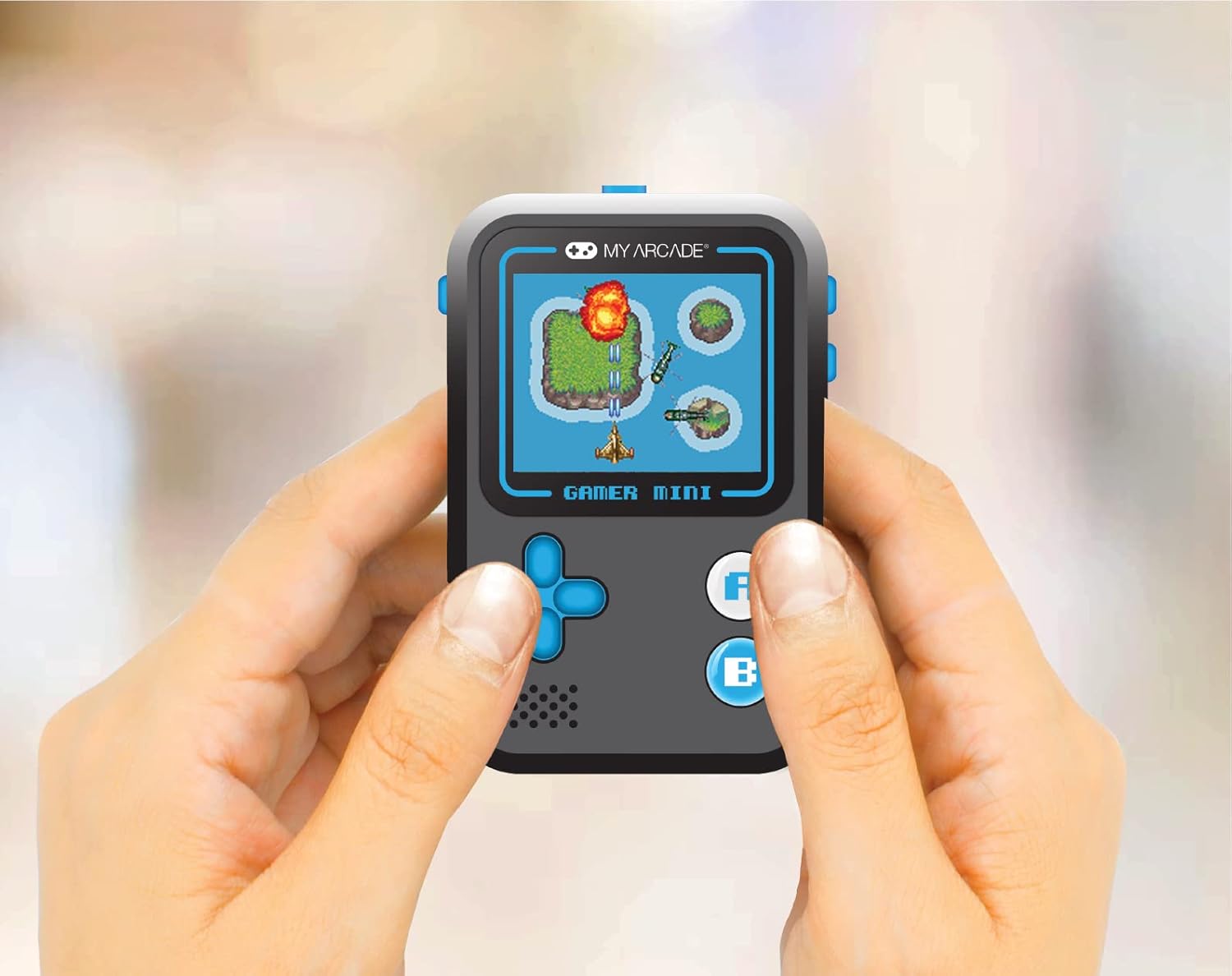 My Arcade Gamer Mini Classic-Blue: Miniature Handheld Gaming System