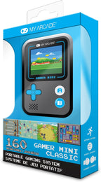 My Arcade Gamer Mini Classic-Blue: Miniature Handheld Gaming System