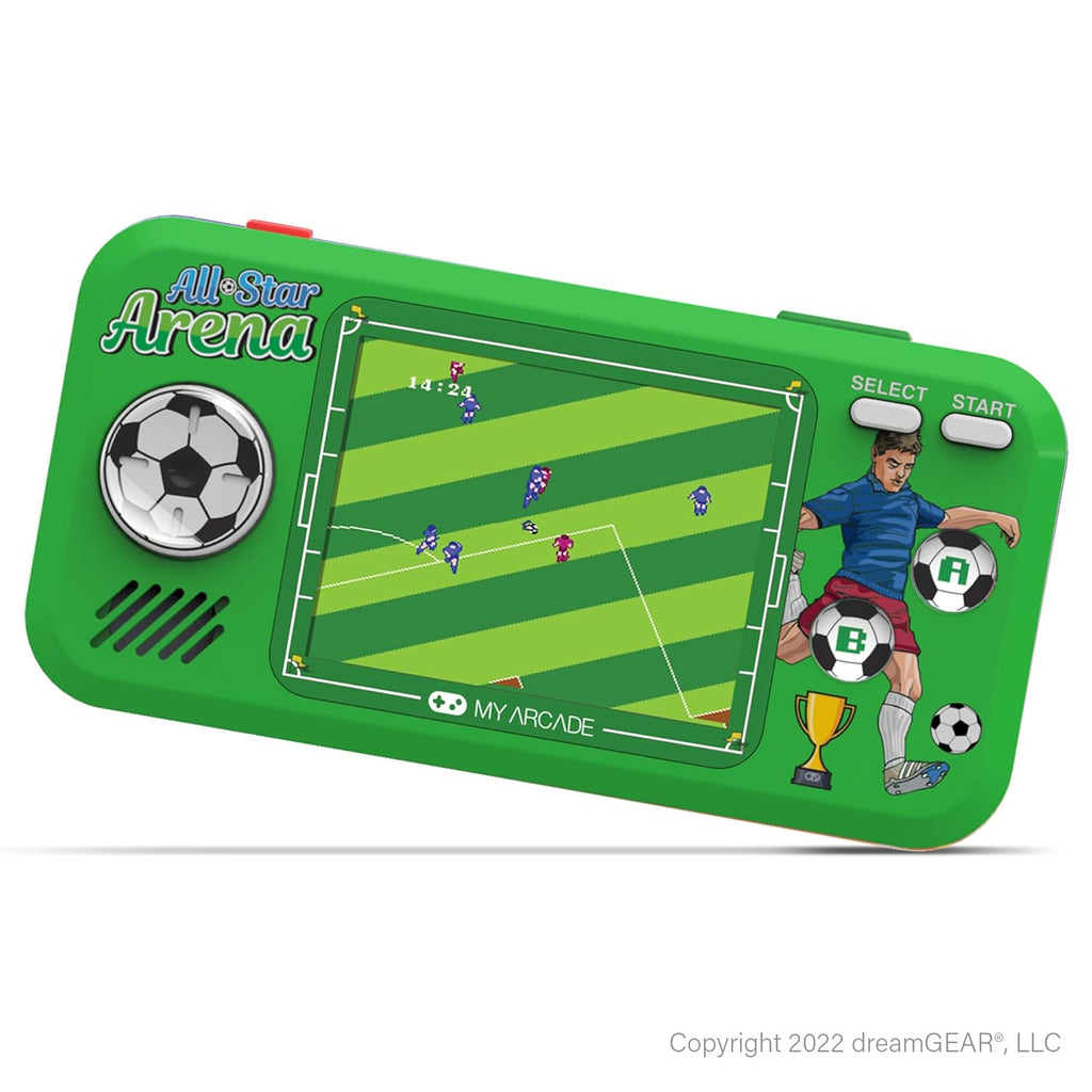My Arcade All Star Arena Pocket Player- Sports Game Console with 307