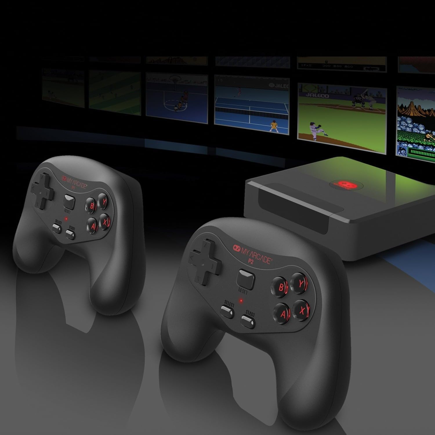 My Arcade GameStation Wireless HD: Data East Video Game Console with Over 250 Games, DGUNL-4144, Plug and Play