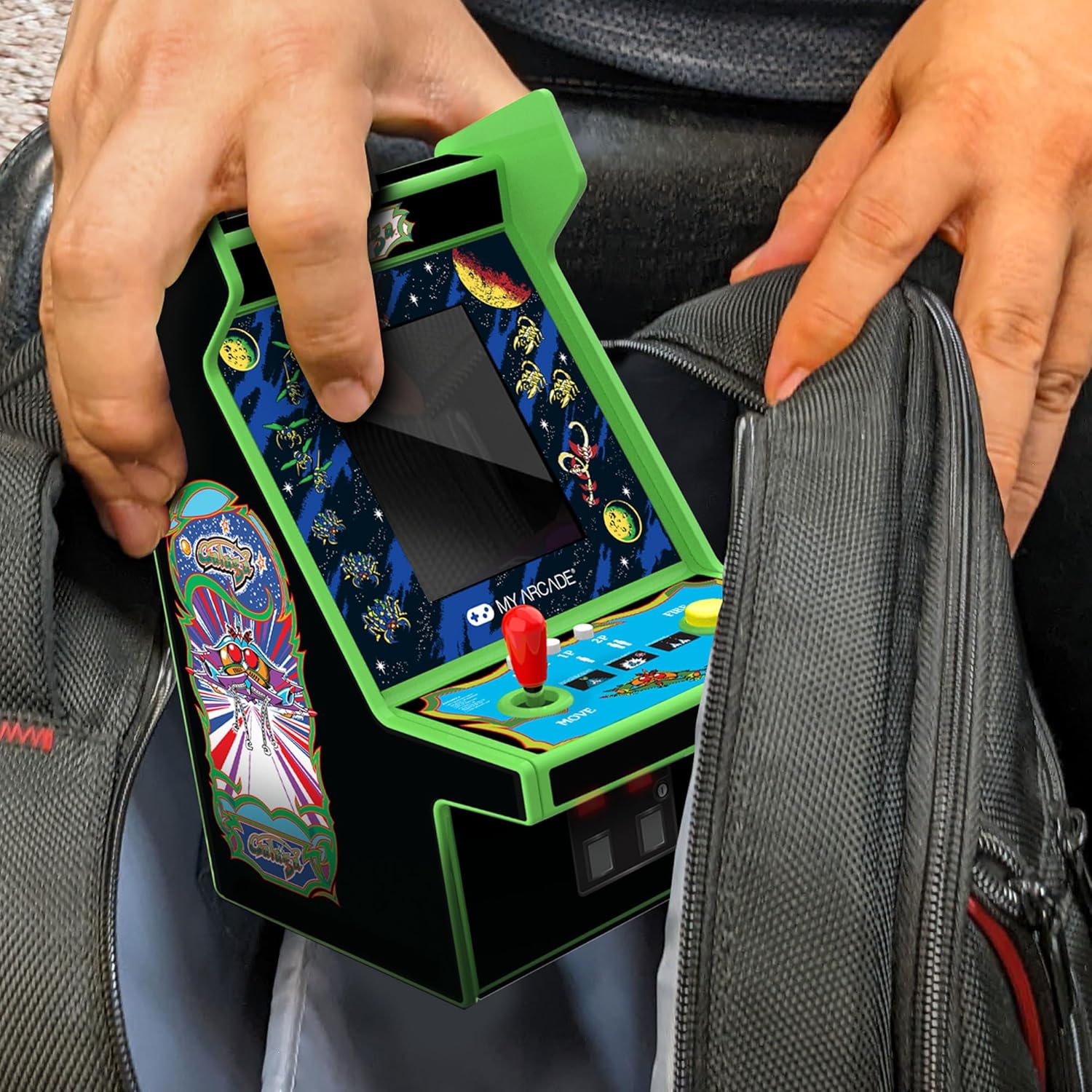 My Arcade Galaga Micro Player Pro: Arcade Classics 2 Games in 1, Retro Gaming