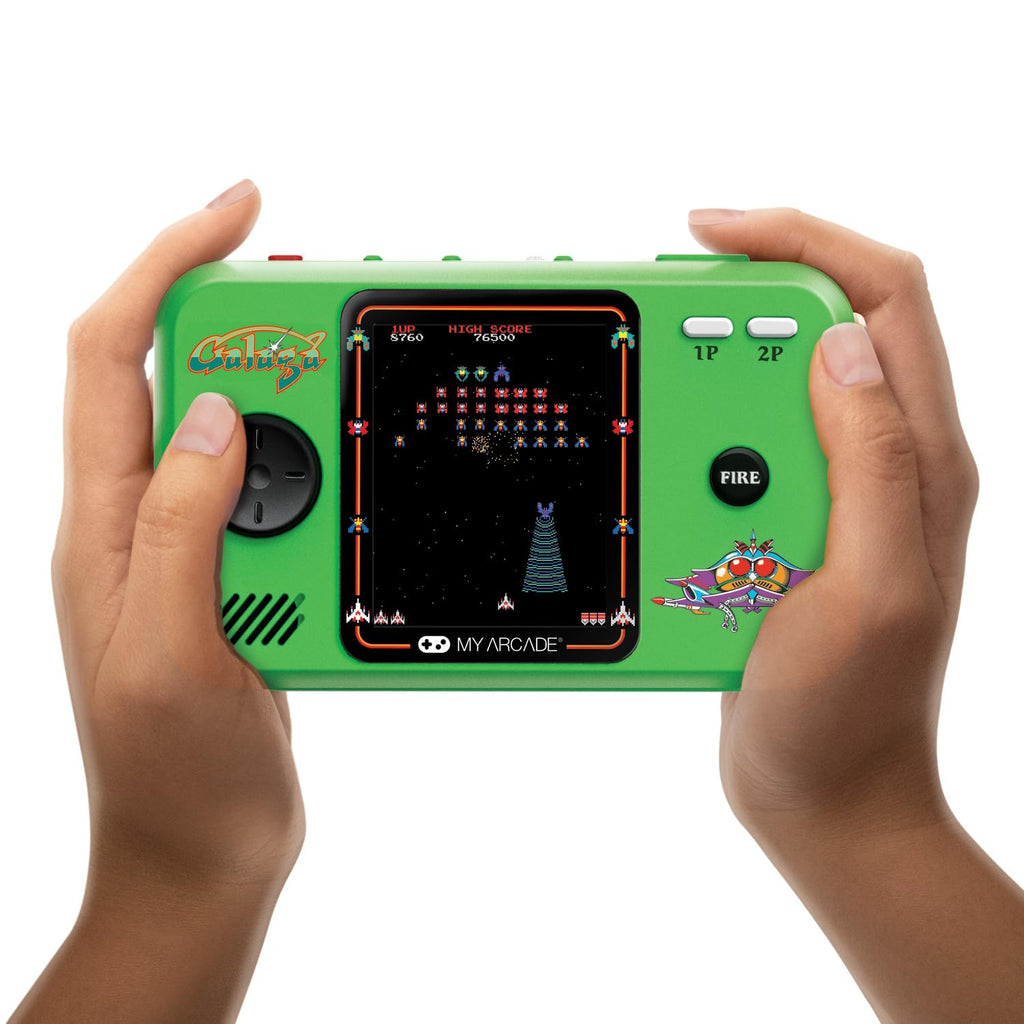 My Arcade Galaga/Galaxian Pocket Player Pro: Portable Video Game