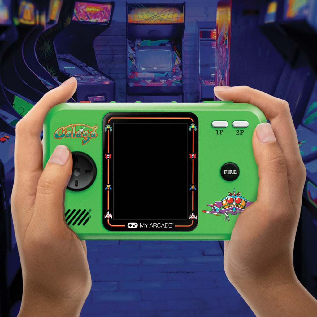 My Arcade Galaga/Galaxian Pocket Player Pro: Portable Video Game