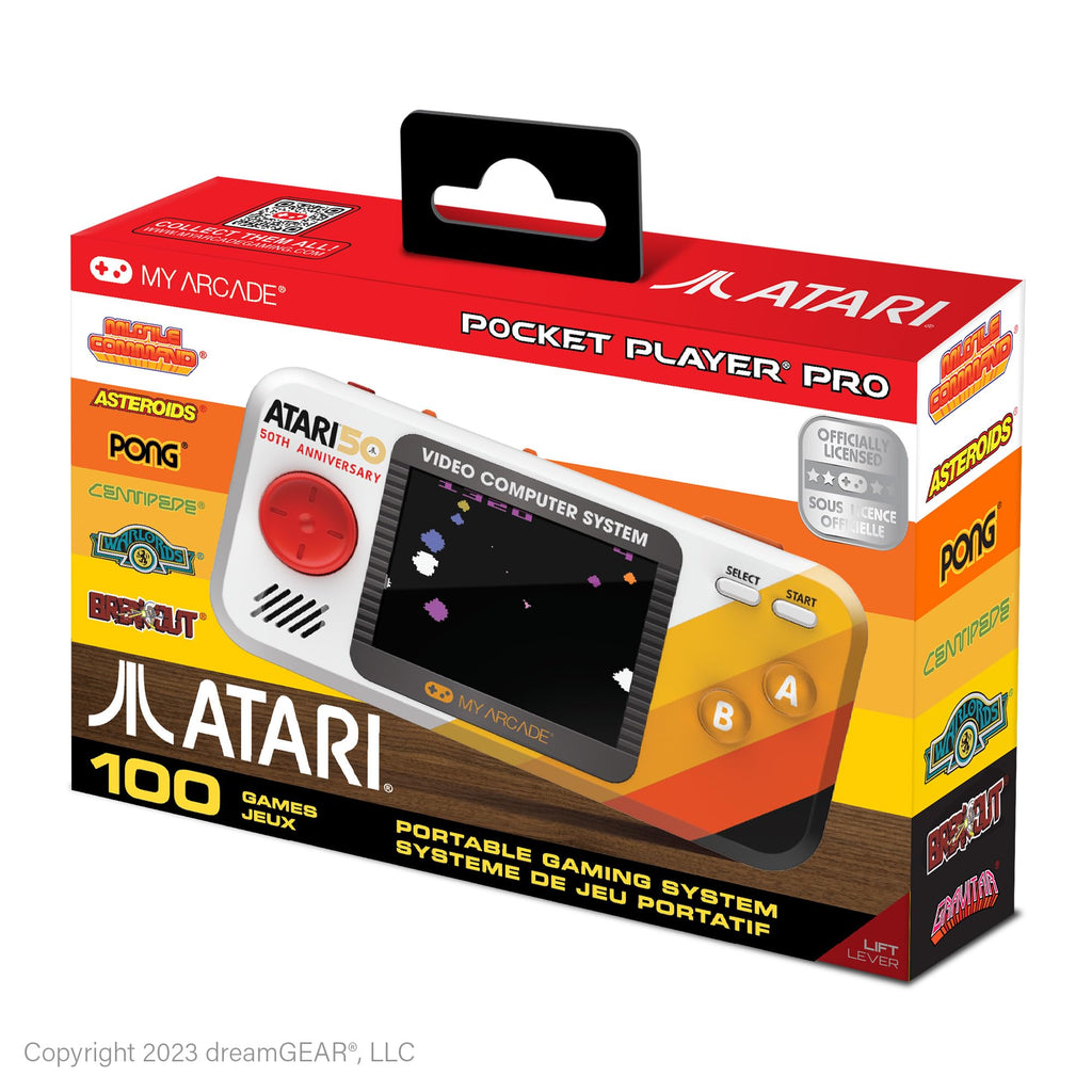 My Arcade Atari Pocket Player Pro: Handheld Portable Video Game Console