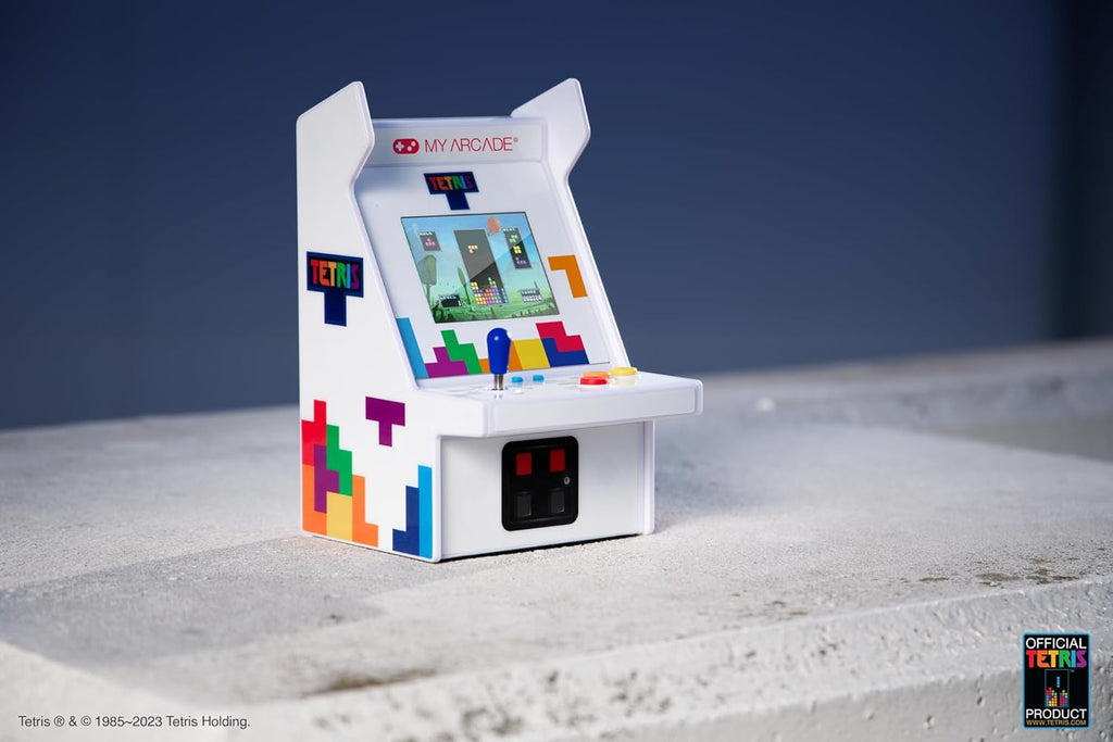 My Arcade Tetris Micro Player Pro: Mini Retro Arcade, Handheld Video Game