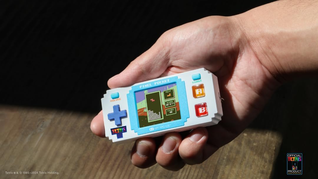 Tetris Pixel Player: Officially Licensed Tiny Tetris Video Game