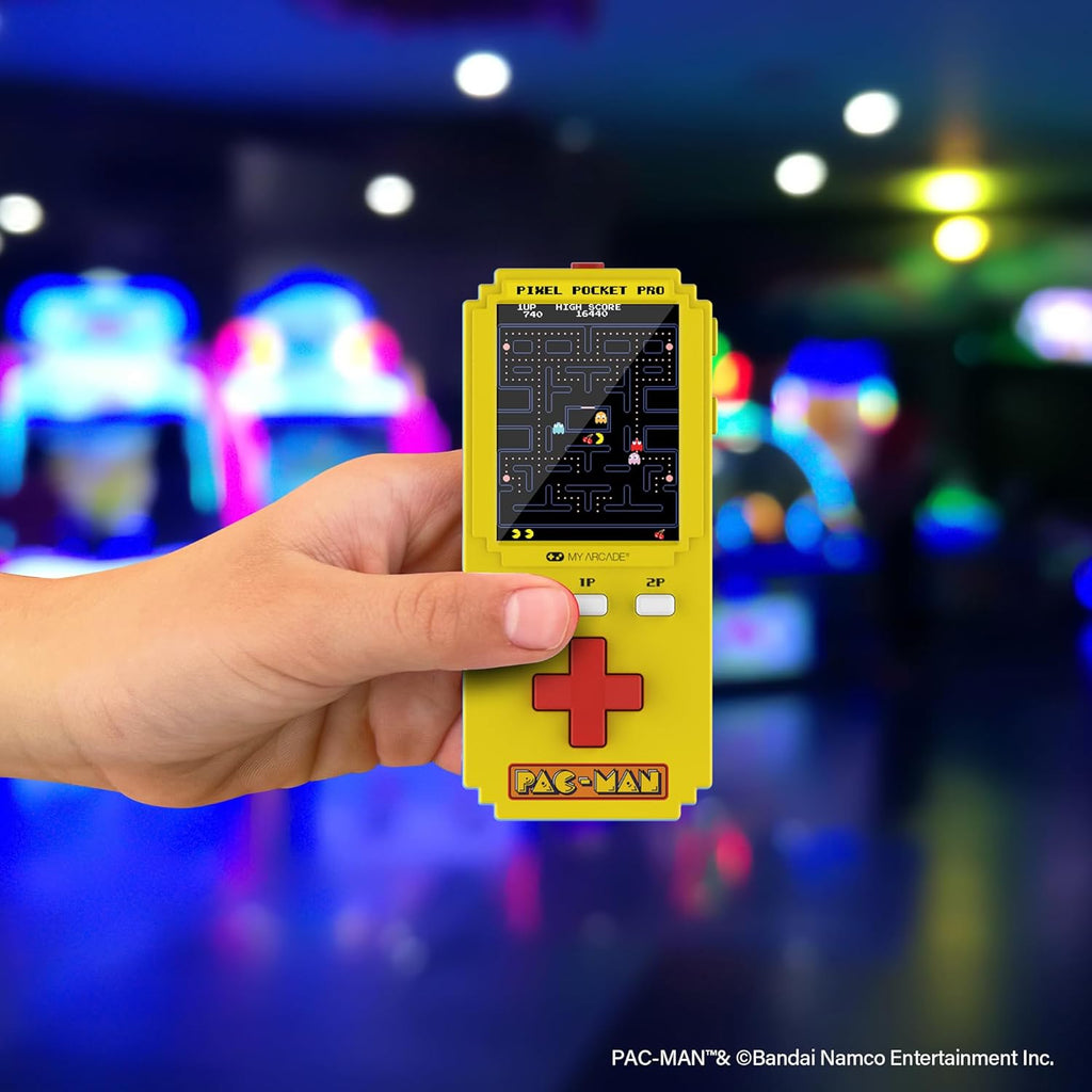 My Arcade Pac-Man Pixel Pocket Pro: Officially Licensed Pac-Man Video Game