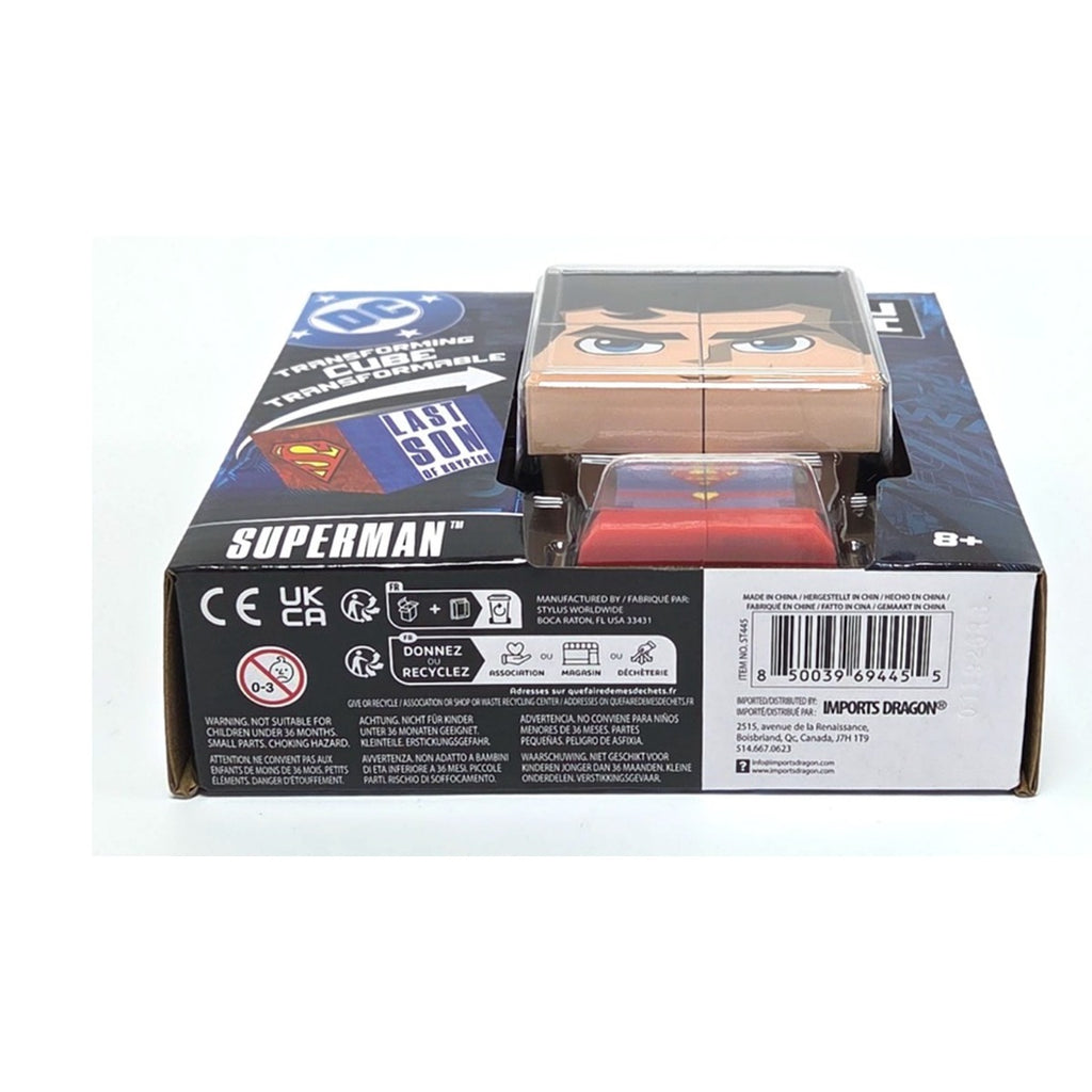 Qubi - Transformable Cube - DC Superman