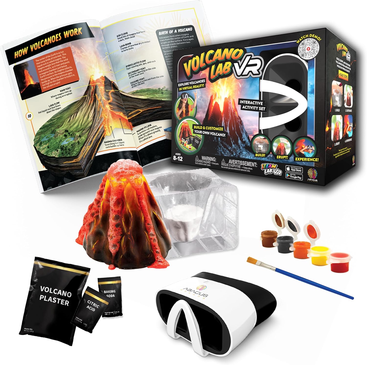 Abacus Brands STEAM Volcano Lab VR