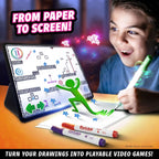 Abacus Brands Pixicade! Turn Drawings Into Playable Video Games