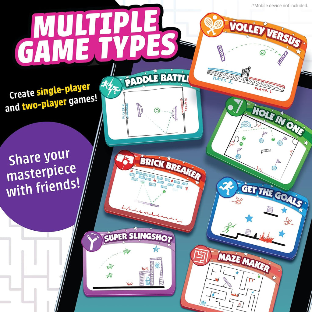 Abacus Brands Pixicade! Turn Drawings Into Playable Video Games